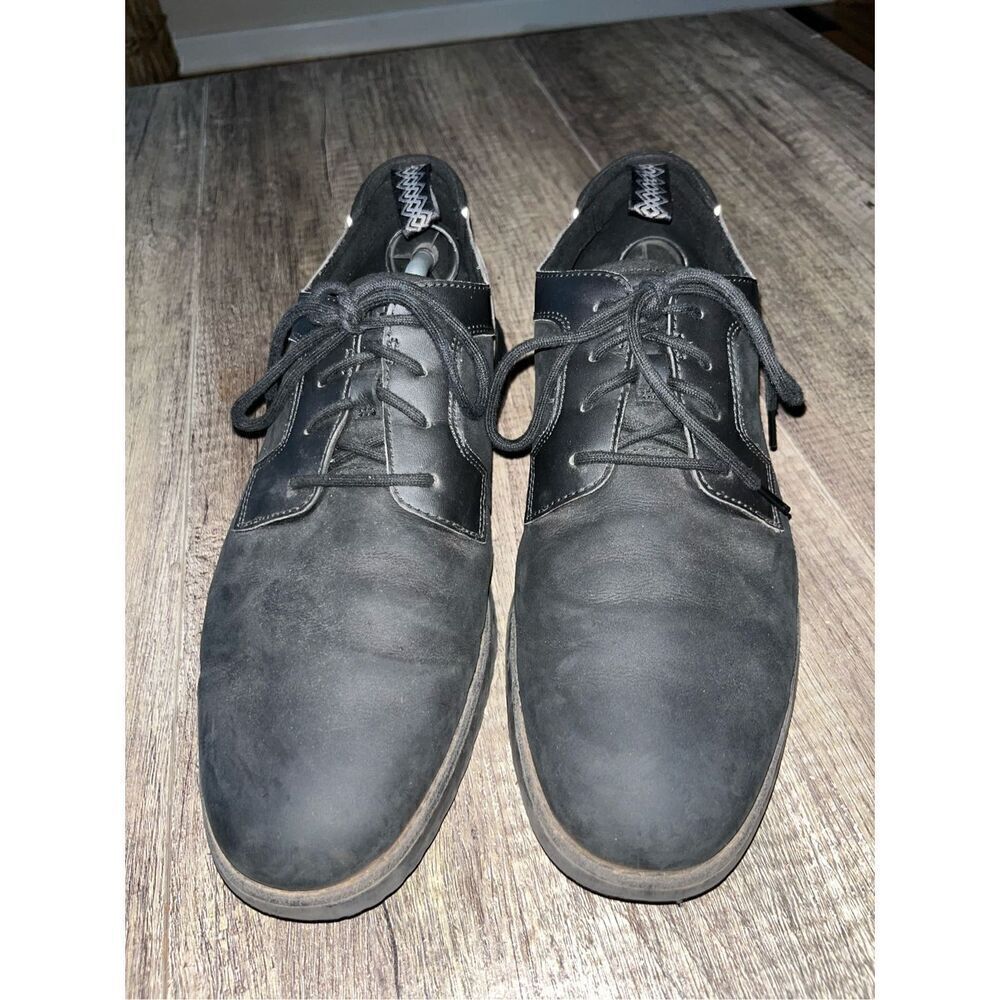 UGG Australia Men's Union Derby Size 11.5 Waterproof Leather Oxford Shoes 110469 - Picture 2 of 8